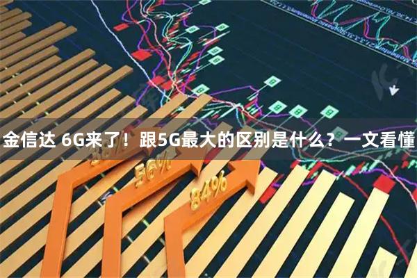 金信达 6G来了！跟5G最大的区别是什么？一文看懂
